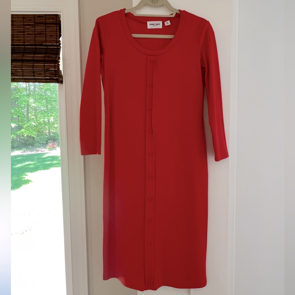 Sonnet James Size Small Red Dress